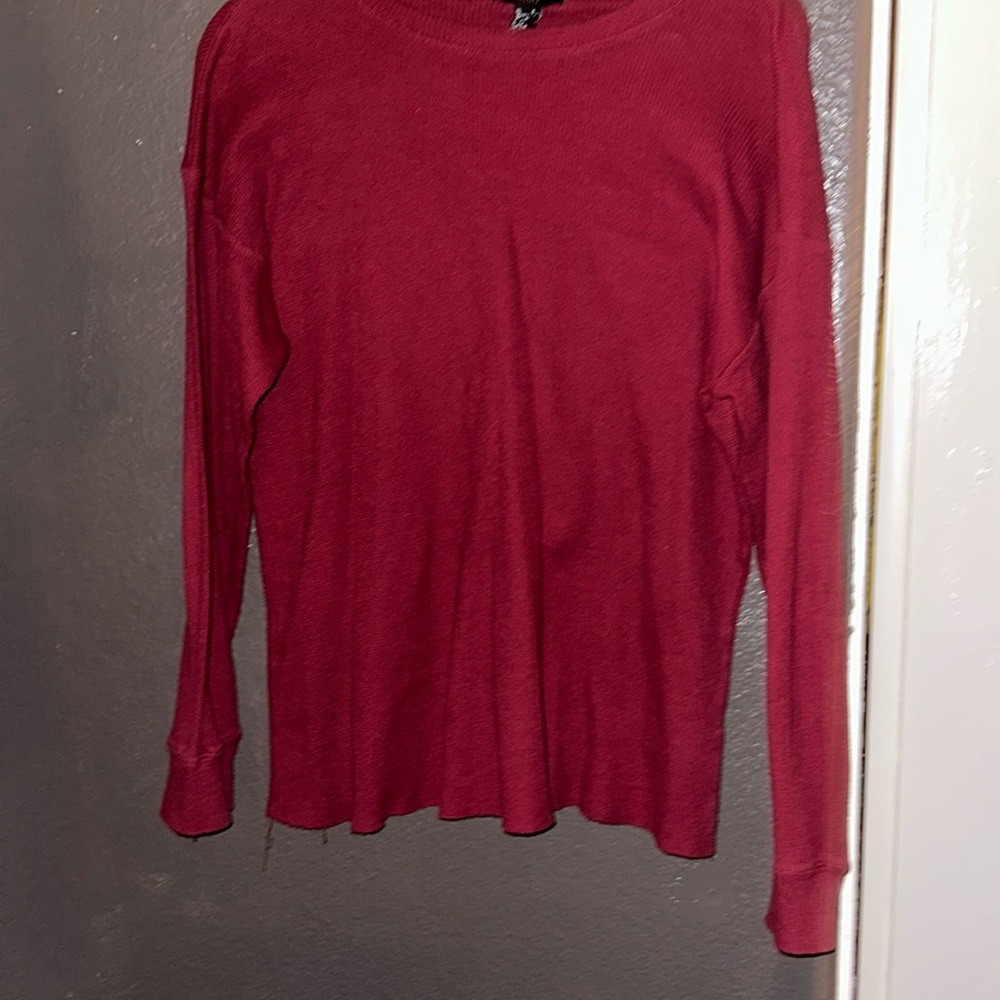 Red long sleeve